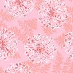 Flora and Fauna - Wild Carrots Pink