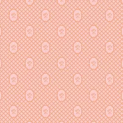 Flora and Fauna - Lattice Tangerine