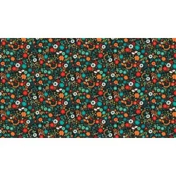 Folk Friends - Floral Black