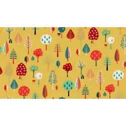 Folk Friends - Trees Yellow