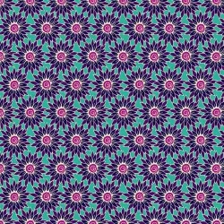 Henna - Sunflower Teal Purple