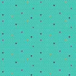 Henna - Zig Zag Teal