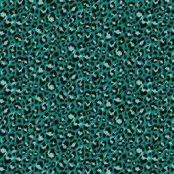 Jewel Tones - Leopard Teal