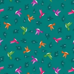 Jewel Tones - Hummingbird Teal