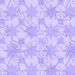 Sun Prints Luminance - Flourish Lavender