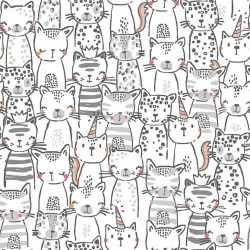 Meowgicals - A Pawsome Bunch White