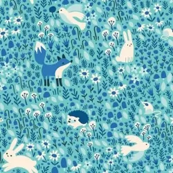 Open Fields: Full Of Wonder - Meadow Social Aqua 
