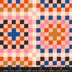 Ruby Star Society - Honey - Granny Square Dahlia - 1 Cut FQ