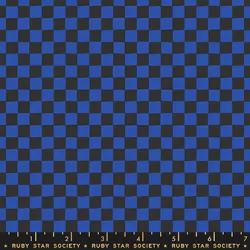 Ruby Star Society - Honey - Checkerboard Blue Ribbon