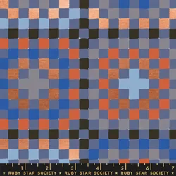 Ruby Star Society - Honey Canvas - Granny Square Denim