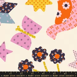 Ruby Star Society - Meadow Star - Applique Menagerie Daisy