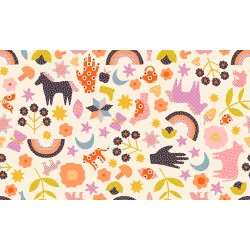 Ruby Star Society - Meadow Star - Applique Menagerie Daisy
