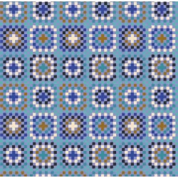 Ruby Star Society - Meadow Star - Granny Square Dusk