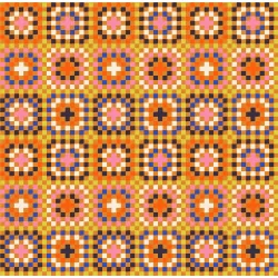 Ruby Star Society - Meadow Star - Granny Square Caramel