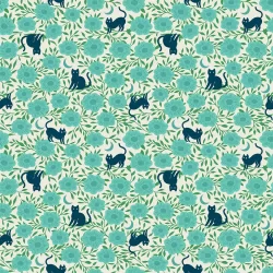 Ruby Star Society - Backyard - Hiding Cat Fat Quarter Bundle - 3 FQs