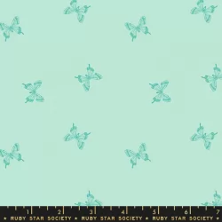 Ruby Star Society - Backyard - Tiny Butterflies Mint