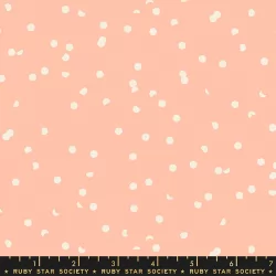 Ruby Star Society - Hole Punch Dot  - Hole Punch Dot Peach - 1 Cut FQ