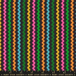 Ruby Star Society - 1-800 Notion - Ric Rac Soft Black - PRE-ORDER DUE AUGUST