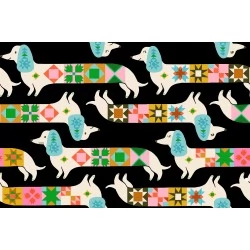 Ruby Star Society - 1-800 Notion - Quilty Dog Soft Black - PRE-ORDER DUE AUGUST