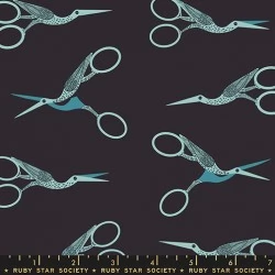 Ruby Star Society - 1-800 Notion - Stork Scissors Soft Black - PRE-ORDER DUE AUGUST