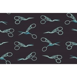 Ruby Star Society - 1-800 Notion - Stork Scissors Soft Black - PRE-ORDER DUE AUGUST