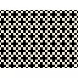 Ruby Star Society - Achroma - Checkerboard Black - 1 Cut FQ