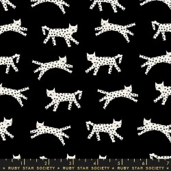 Ruby Star Society - Darlings 2 - Snow Leopard Black - 24" Bolt End