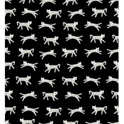 Ruby Star Society - Darlings 2 - Snow Leopard Black - 24" Bolt End