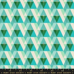 Ruby Star Society - Jolly Darlings - Facet Frost Metallic - 1 Cut FQ