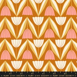 Ruby Star Society - Endpaper by Jen Hewett - Tulips Saddle