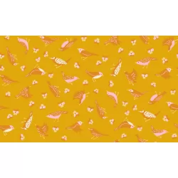Ruby Star Society - Bird Is The Word by Kimberly Kight - Migration Goldenrod