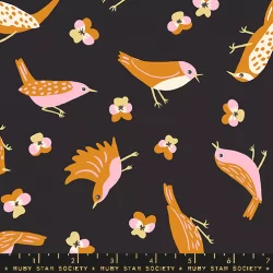 Ruby Star Society - Bird Is The Word by Kimberly Kight - Migration Soft Black