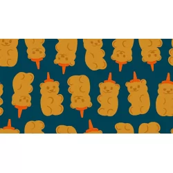 Ruby Star Society - Egg And Friends - Honey Bears Galaxy