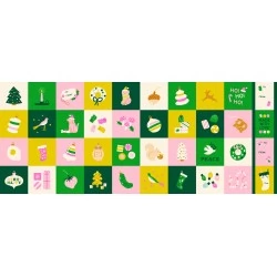 Ruby Star Society - Merry Happy - Panel Verdant - PRE-ORDER DUE JUNE
