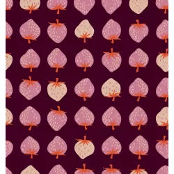 Ruby Star Society - Strawberry - Strawberry Canvas Deep Plum