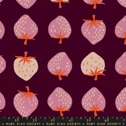 Ruby Star Society - Strawberry - Strawberry Canvas Deep Plum
