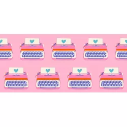 Ruby Star Society - Best Day Ever - Typewriters Posy