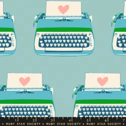 Ruby Star Society - Best Day Ever - Typewriters Turquoise