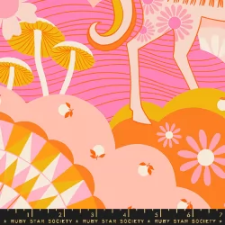 Ruby Star Society - Carousel - Daydreamer Zinnia - 24" Fat Quarter