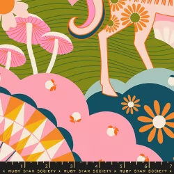 Ruby Star Society - Carousel - Daydreamer Light Galaxy - 24" Fat Quarter