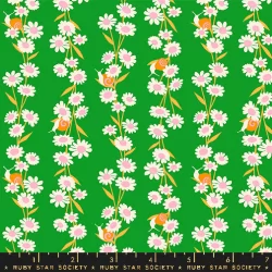 Ruby Star Society - Carousel - Daisy Chain Verdant