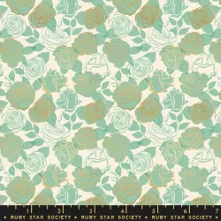 Ruby Star Society - Curio - Roses Moss Metallic