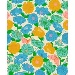 Ruby Star Society - Flowerland - Flowerland Floral Turquoise