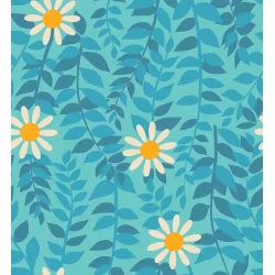 Ruby Star Society - Flowerland - Daisies Turquoise