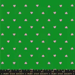 Ruby Star Society - Trinketry - Hearts Deep Verdant With Neon Pink - PRE-ORDER DUE MARCH