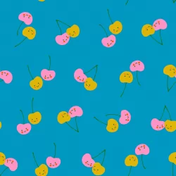 Ruby Star Society - Trinketry - Cherry Friends Bright Blue - PRE-ORDER DUE MARCH