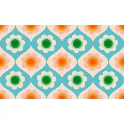 Ruby Star Society - Trinketry - Trinketry Floral Turquoise - PRE-ORDER DUE MARCH