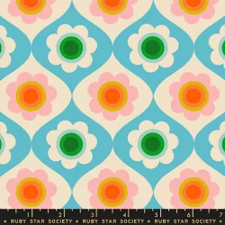 Ruby Star Society - Trinketry - Trinketry Floral Turquoise - PRE-ORDER DUE MARCH