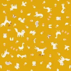 Ruby Star Society - Woodland Park - Menagerie Fat Quarter Bundle - 3 FQs