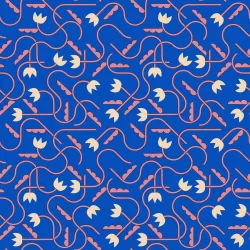 Ruby Star Society - Woodland Park - That One Flower Print Blue Ribbon